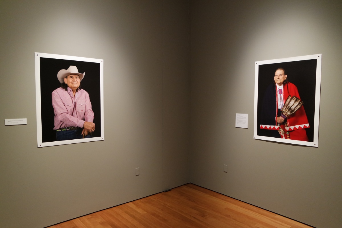 Installation view of&nbsp;Face to Face: Ken Gonzales-Day, at the Claremont Lewis Museum of Art, on view from&nbsp;October 6, 2023 &ndash; January 21, 2024