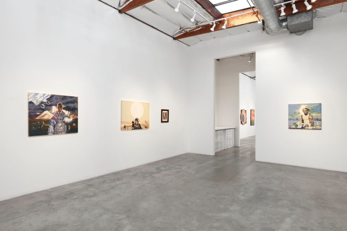 Installation view of Jim Adams: Eternal Witness 