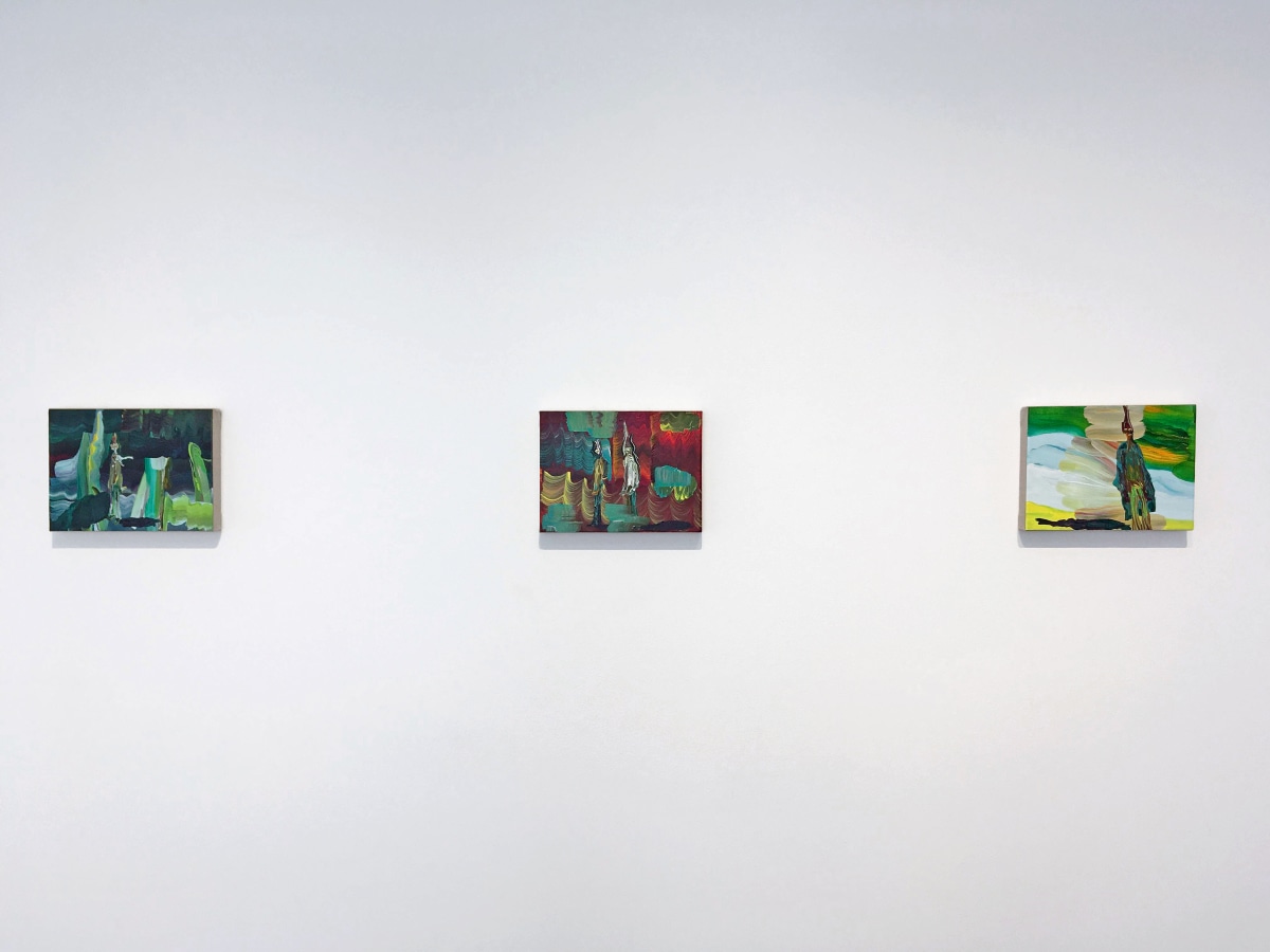 Installation view of Edie Beaucage: Sequencer-Spectrum-Reverb