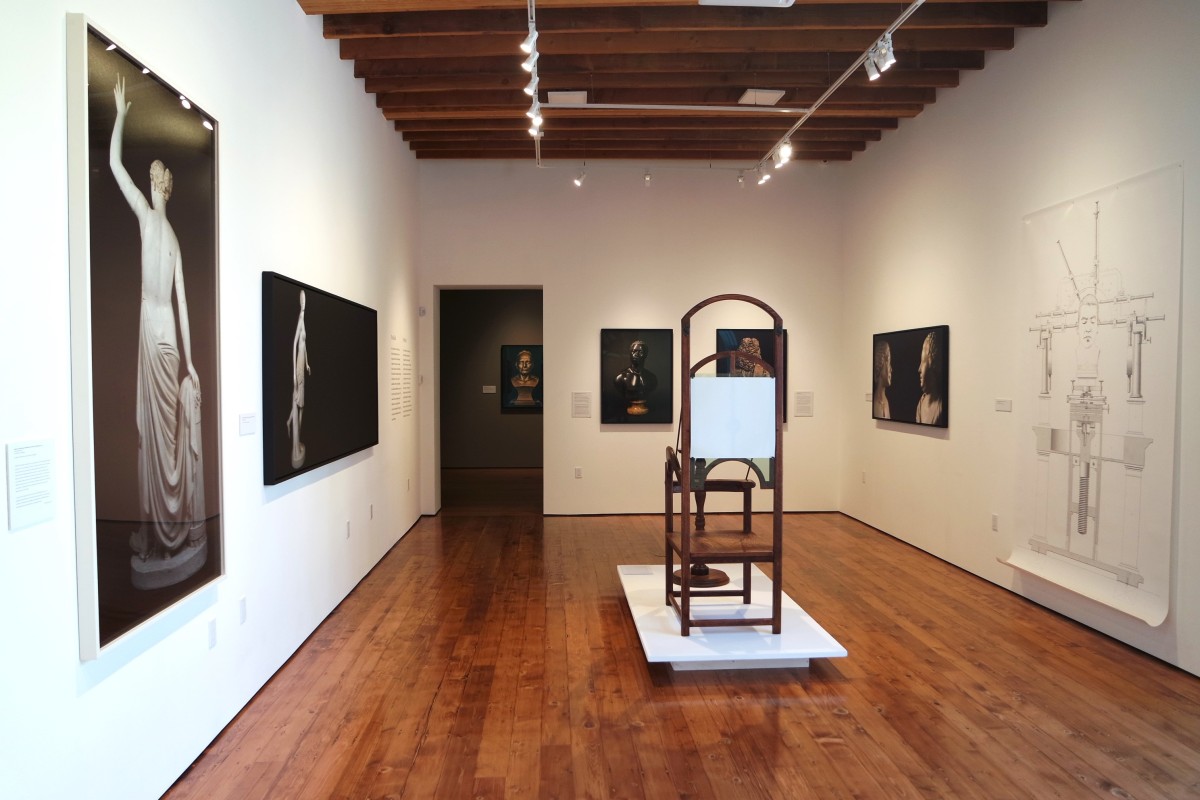 Installation view of&nbsp;Face to Face: Ken Gonzales-Day, at the Claremont Lewis Museum of Art, on view from&nbsp;October 6, 2023 &ndash; January 21, 2024