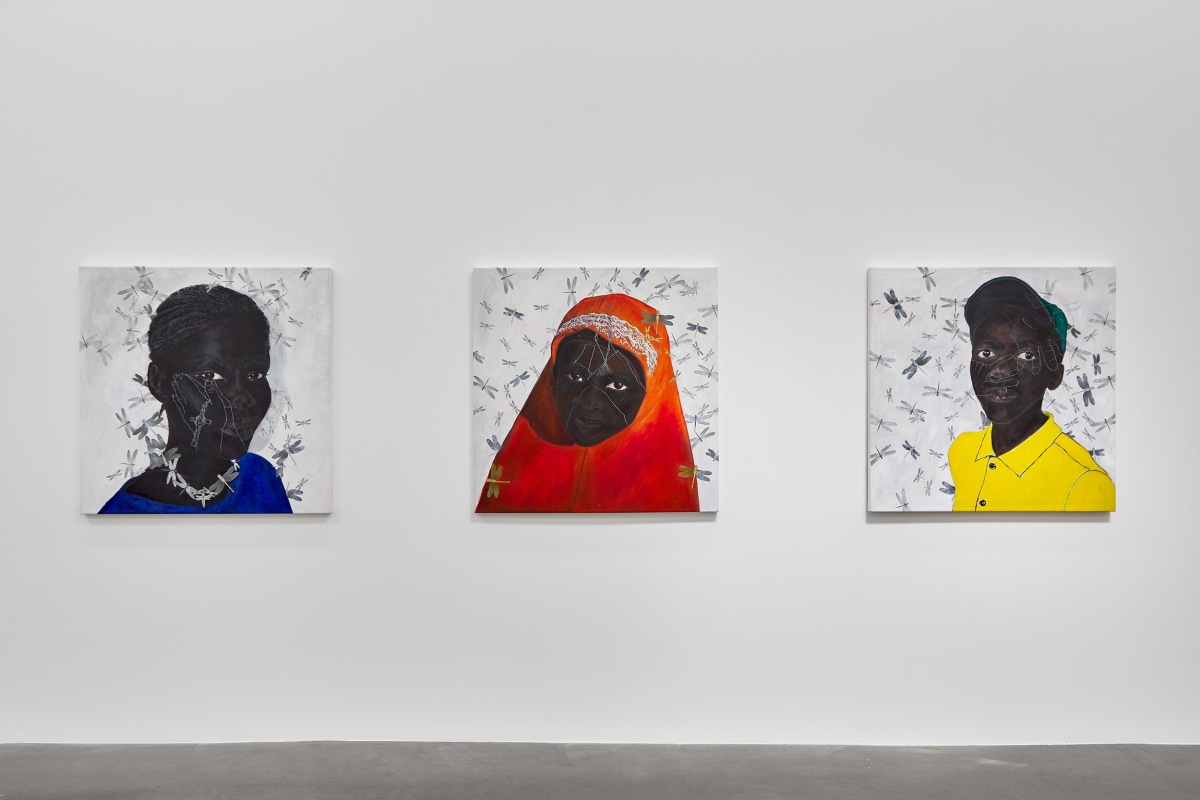 Installation view of YRNEH GABON: Spirit Leads Me, on view from February 24 - April 13, 2024