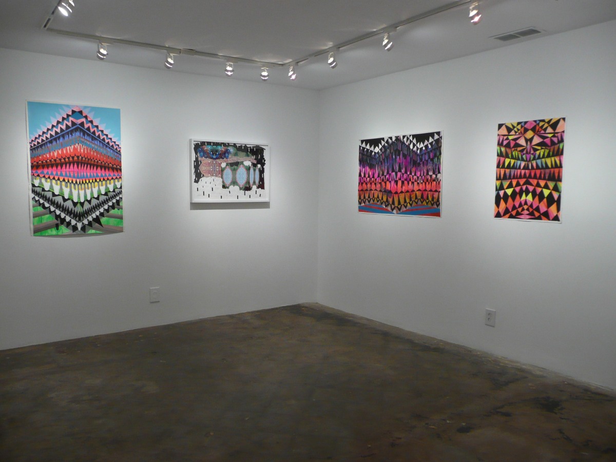 Installation View of Group Show: United States of Color vs. Grand Theft Auto