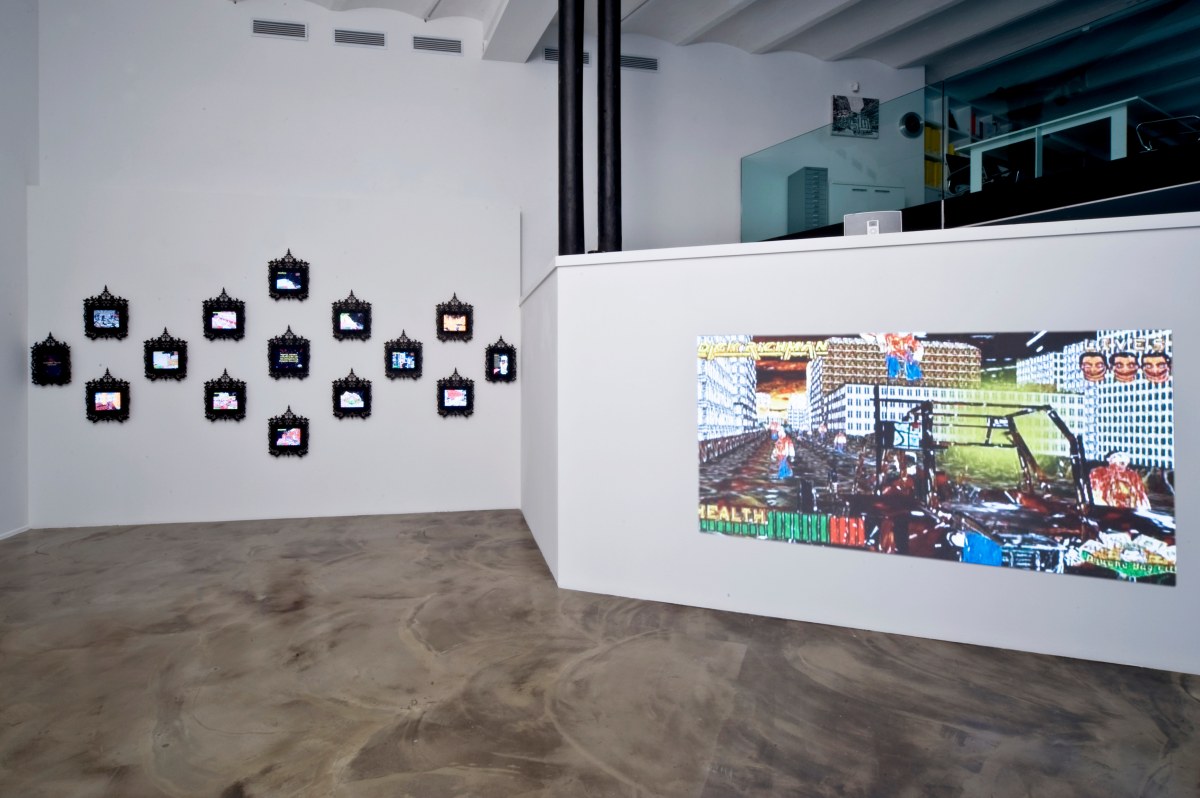 Installation View of Federico Solmi: Douchbag City at&nbsp;SITE Santa Fe 2010 Biennial