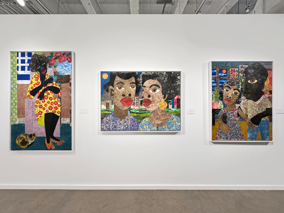 Installation view of Dallas Art Fair, Booth C-1, on view from&nbsp;April 10 &ndash; 13, 2025