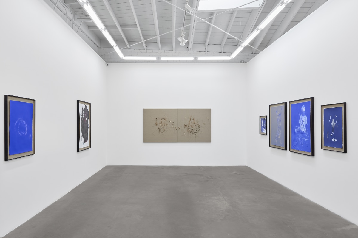 Installation view of MARGARET MORGAN: Love Must Be Reinvented, on view January 11 &ndash; February 22, 2025