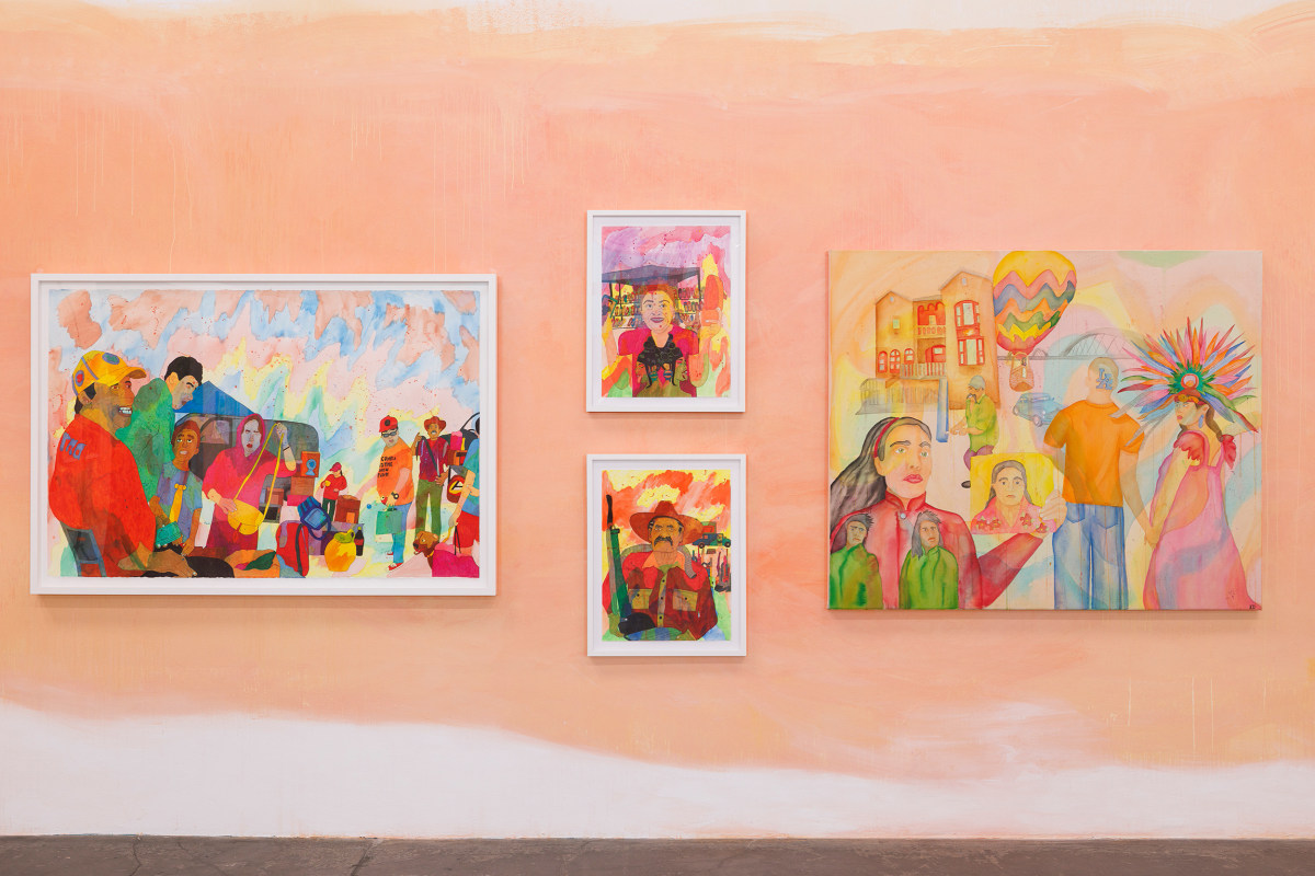 Installation view of&nbsp;Karla Diaz: Wait &lsquo;til Your Mother Gets Home, on view from&nbsp;February 17 - June 22, 2024