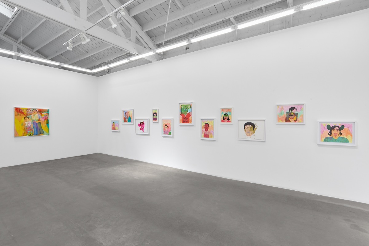 Installation view of&nbsp;Karla Diaz: Mal de Ojo, on view September 13 &ndash; October 25, 2025