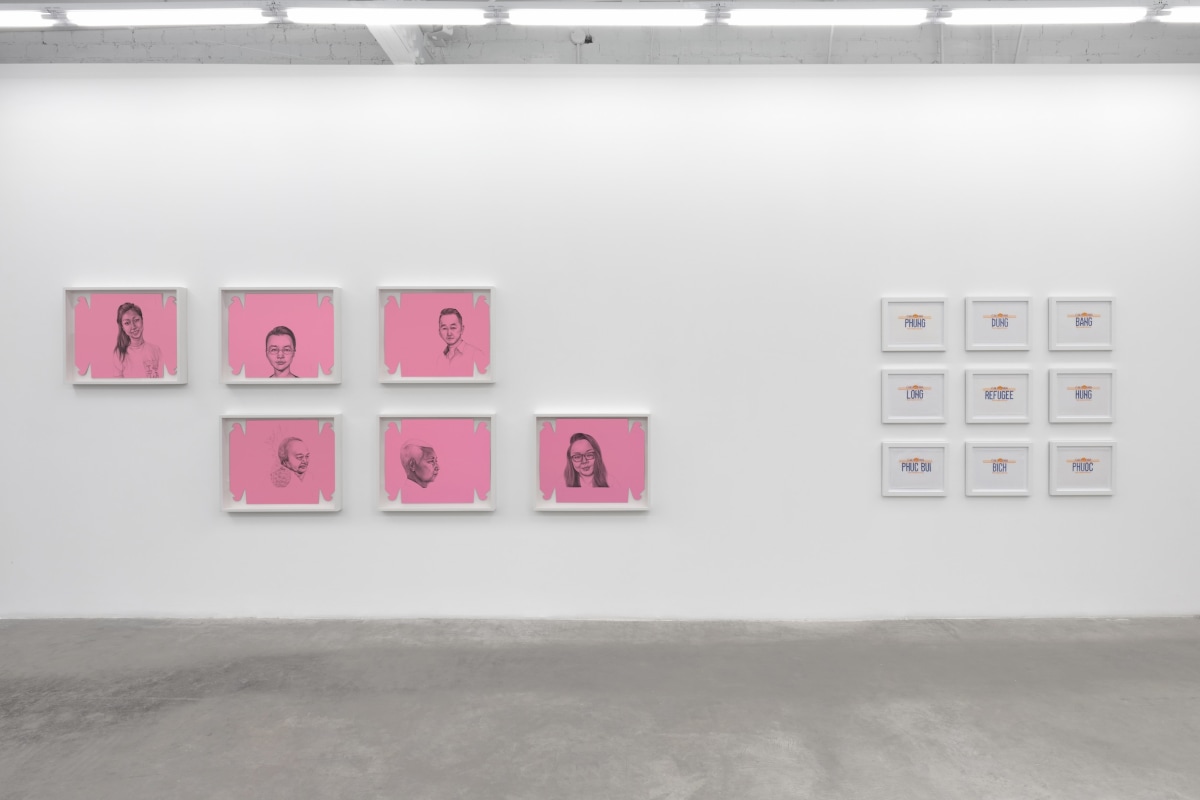 Installation view of Phung Huynh:&nbsp;Don&#039;t Call Me FOB, 2022, Luis De Jesus Los Angeles.