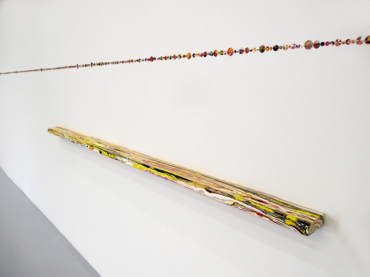 Installation View of Margie Livingston: Paint Objects
