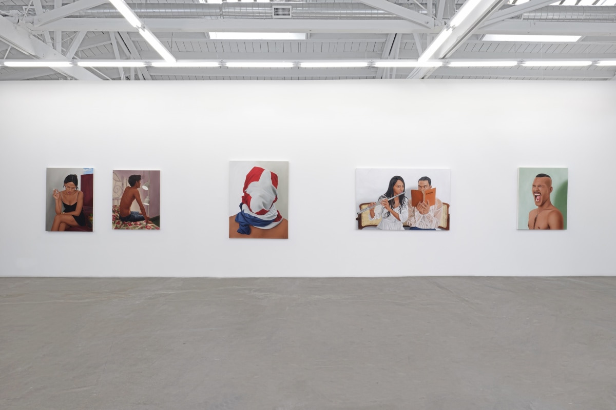 Installation view of Gabriel Sanchez, Silencio (Silence)