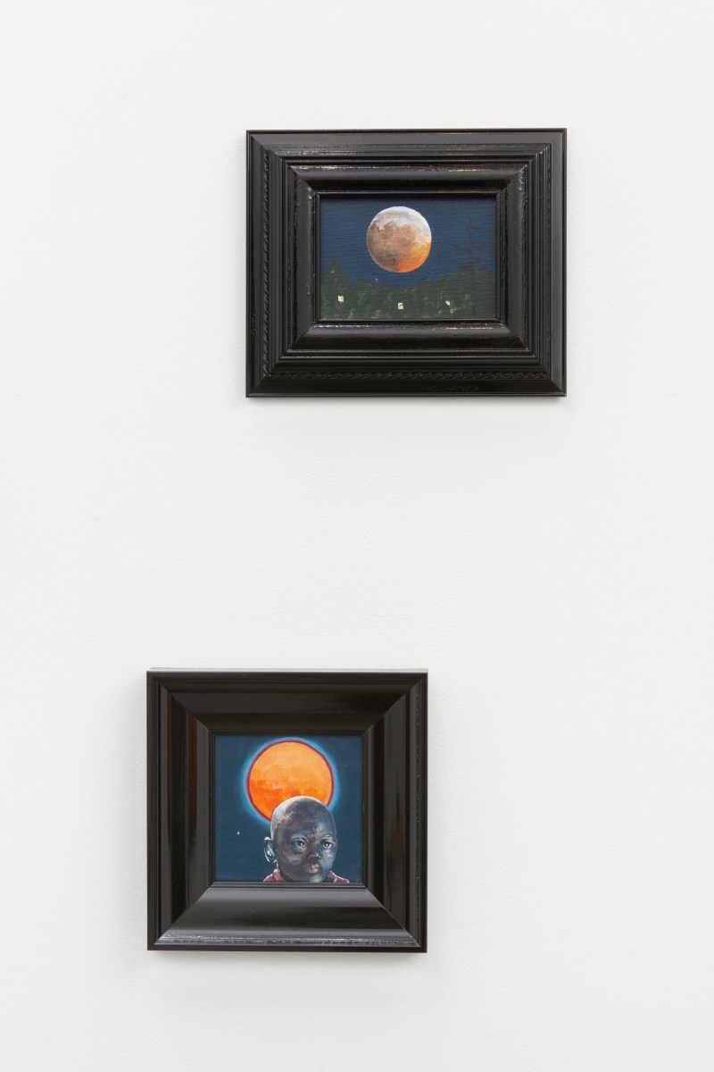 Installation view of Jim Adams: Eternal Witness 