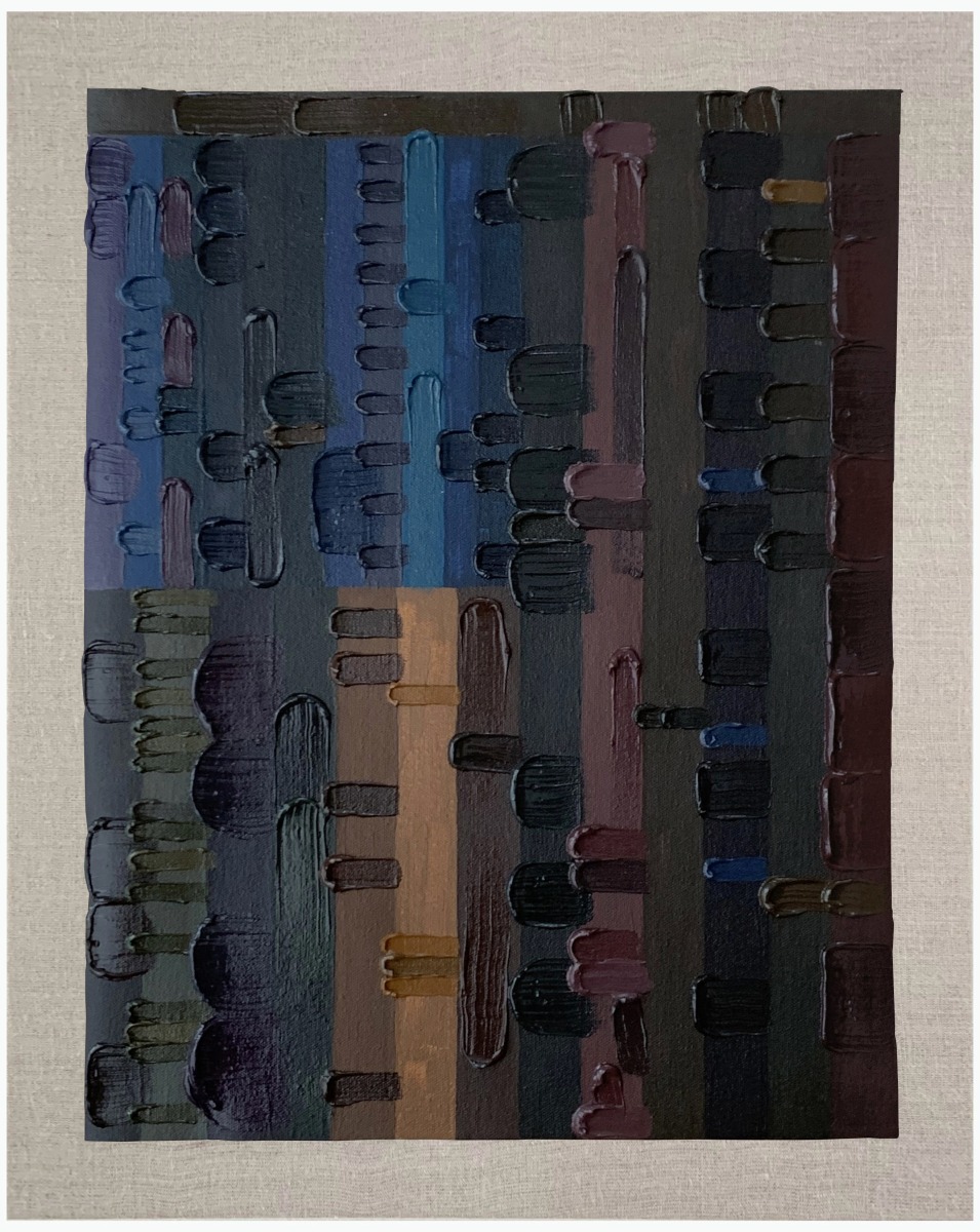June Edmonds Untitled (Study for Flag Painting) II, 2020