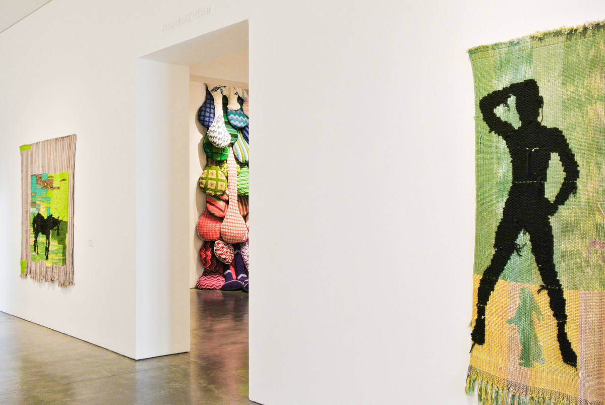 Installation View of&nbsp;thread.​ at the Long Beach Museum of Art