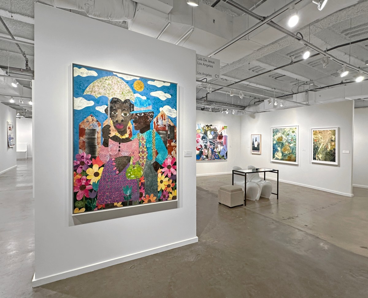 Installation view of Dallas Art Fair, Booth C-1, on view from&nbsp;April 10 &ndash; 13, 2025
