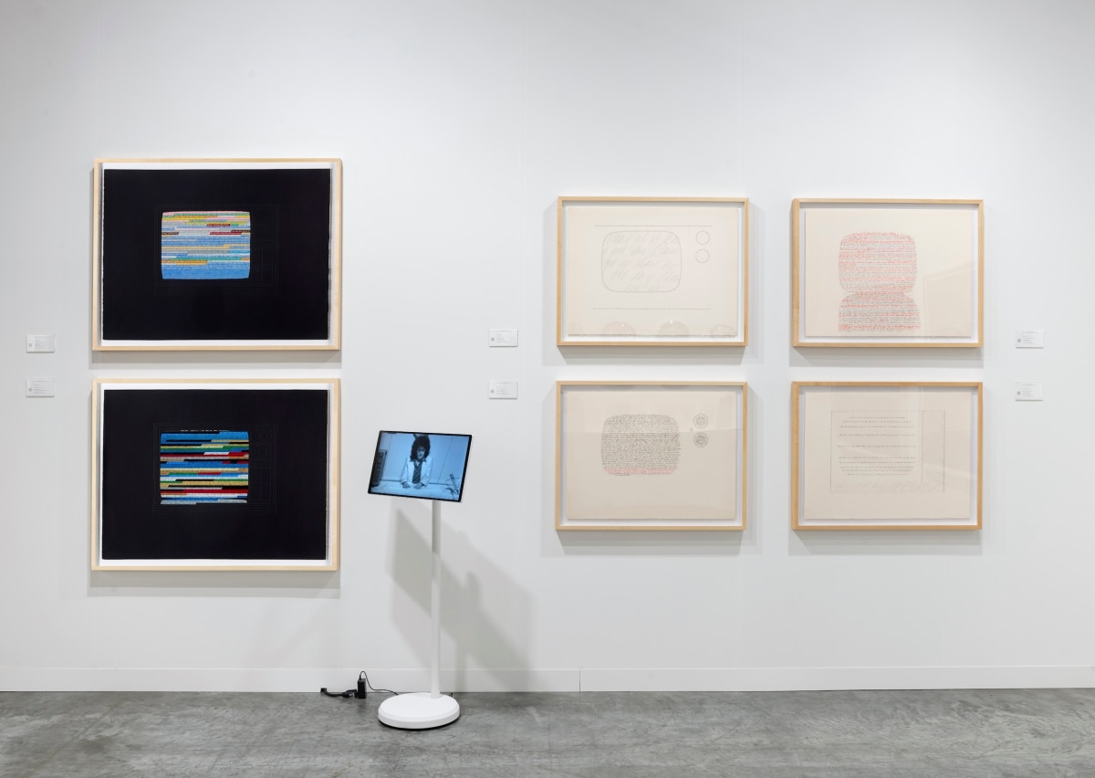 Mimi Smith: Breaking News, Art Basel Miami Beach, booth installation image