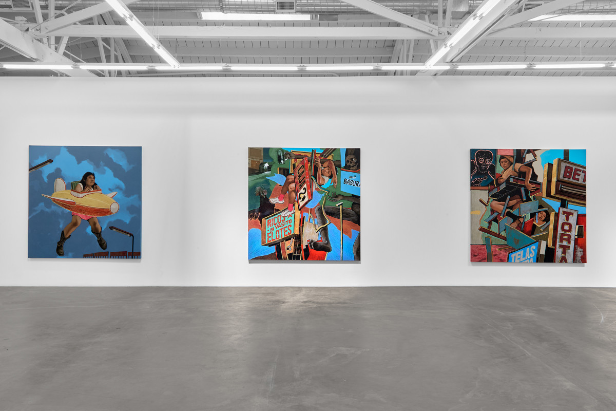 Installation view of HUGO CROSTHWAITE: Ex-voto, on view March 1 &ndash; April 5, 2025