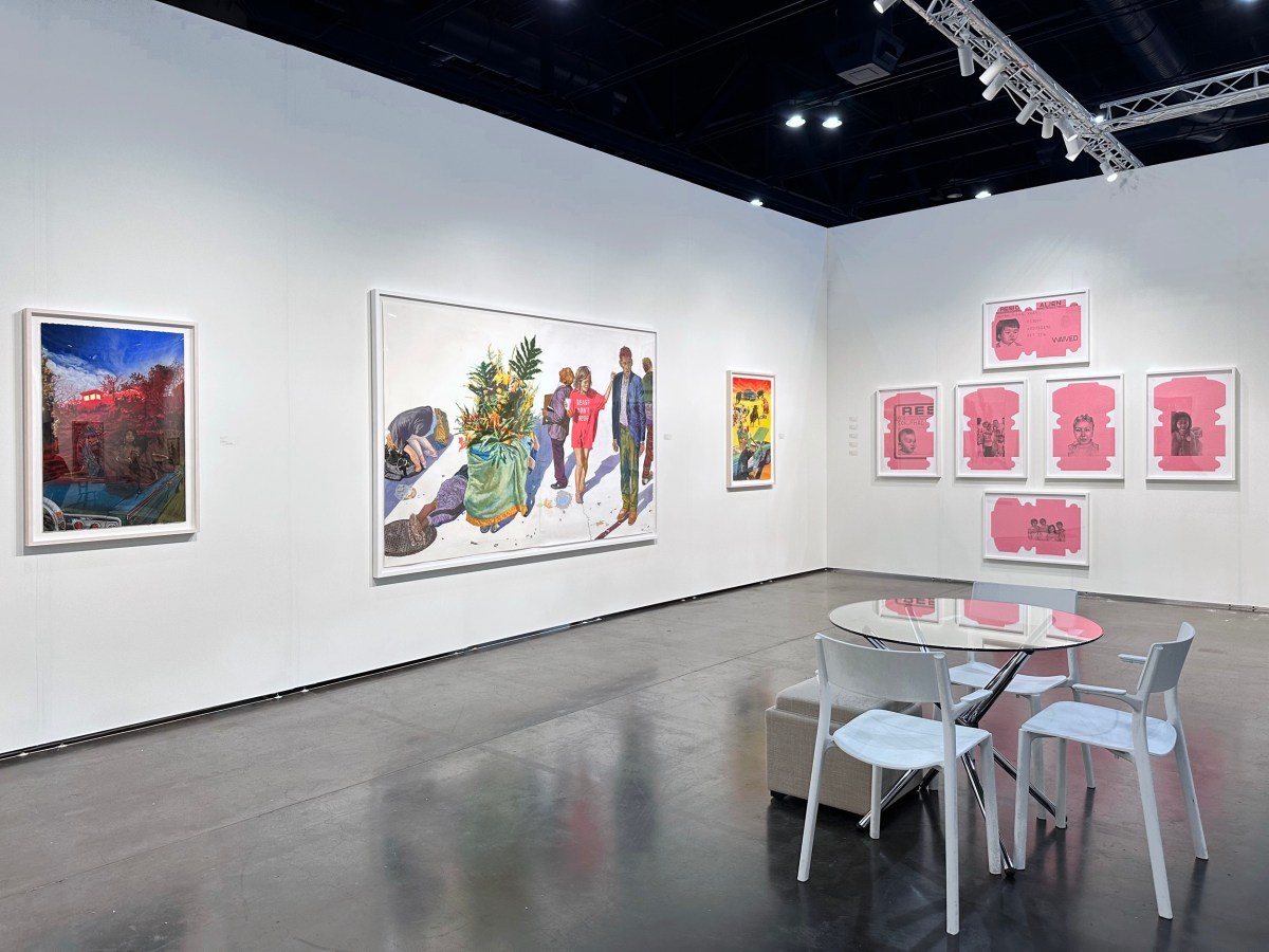 Untitled Houston, 2025, Booth B48 installation view