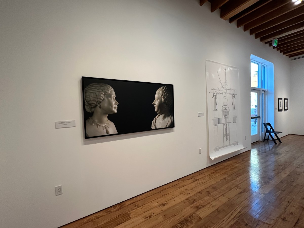 Installation view of&nbsp;Face to Face: Ken Gonzales-Day, at the Claremont Lewis Museum of Art, on view from&nbsp;October 6, 2023 &ndash; January 21, 2024