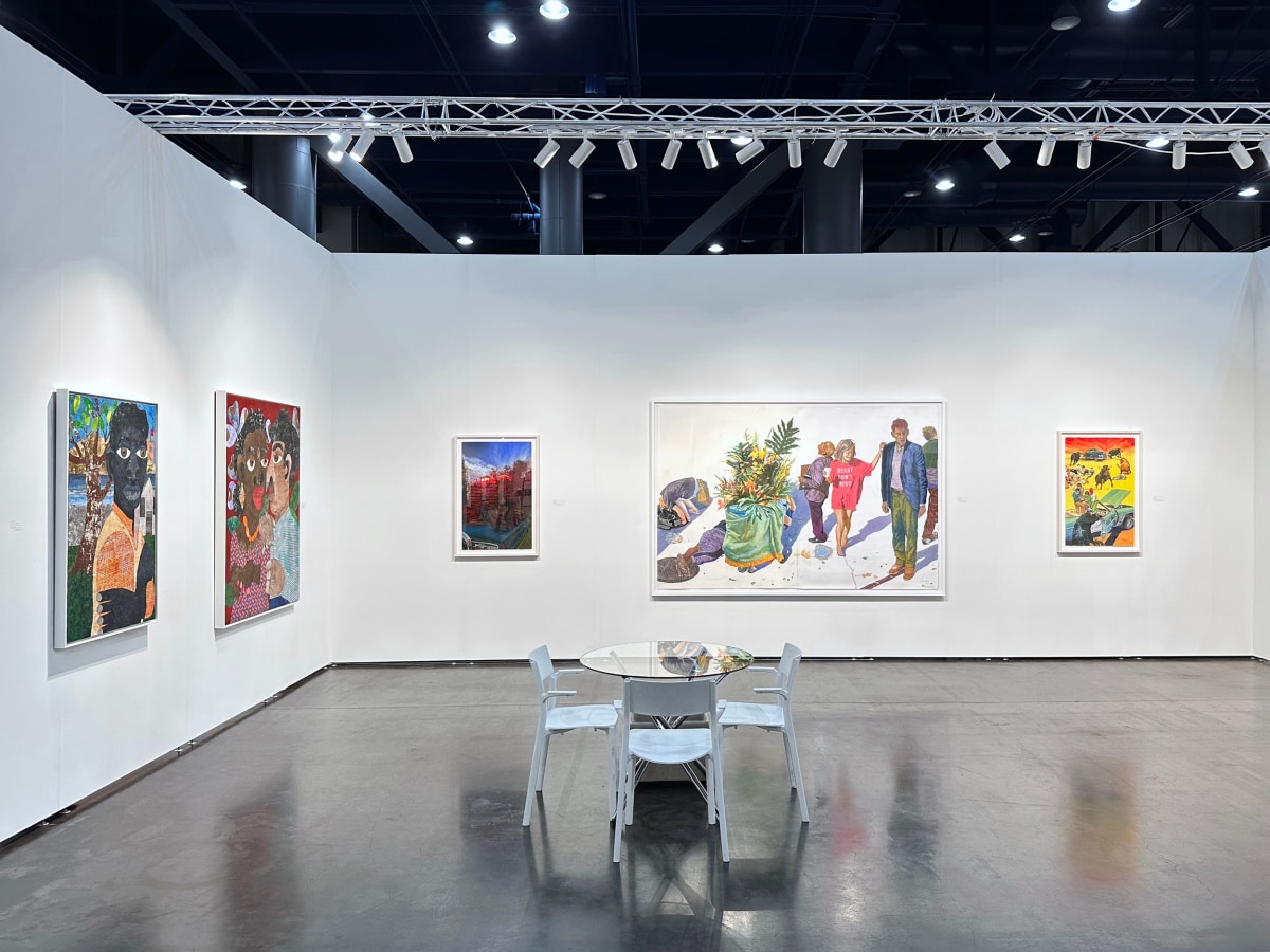 Untitled Houston, 2025, Booth B48 installation view