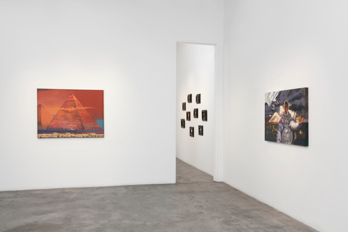 Installation view of Jim Adams: Eternal Witness 