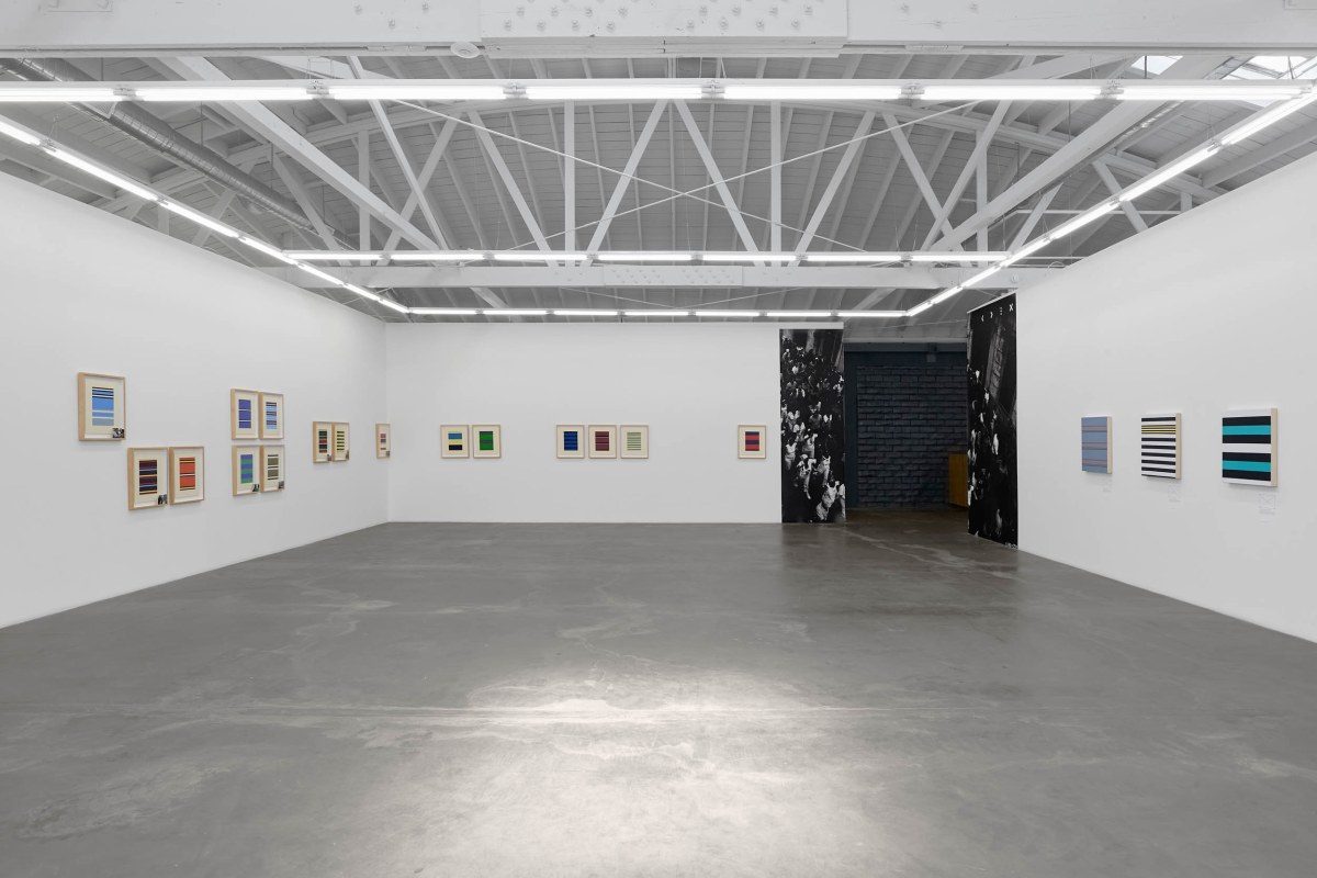Installation view of FRANCISCO MASO: Documentary Abstraction, on view June 14 – July 19, 2025     