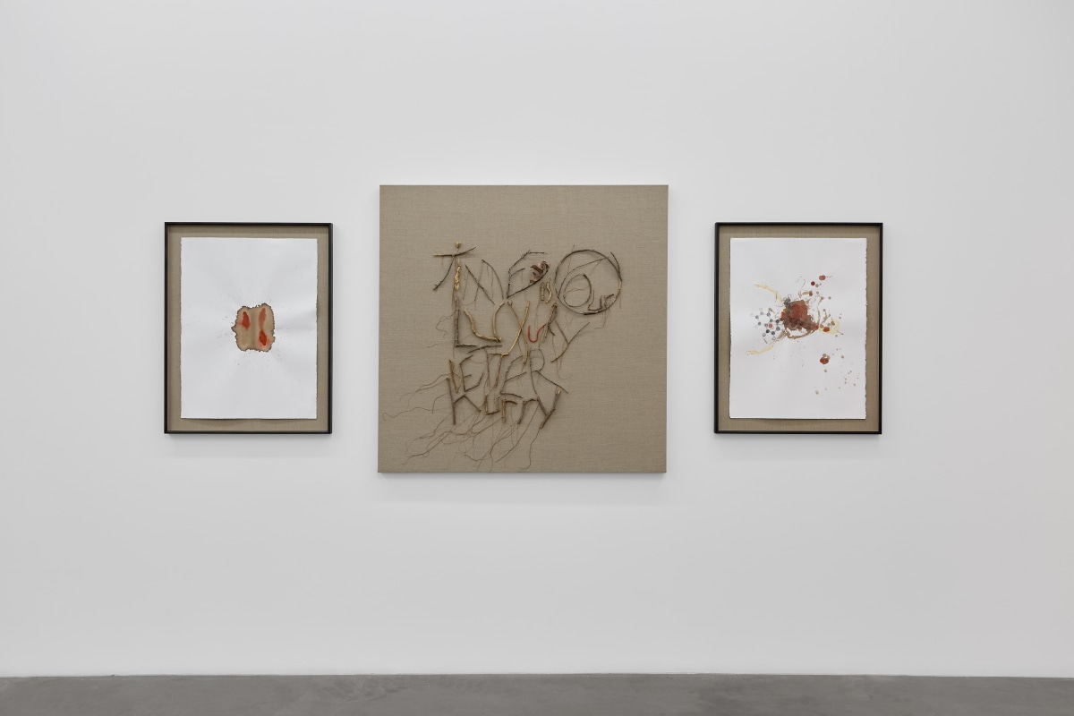 Installation view of MARGARET MORGAN: Love Must Be Reinvented, on view January 11 &ndash; February 22, 2025