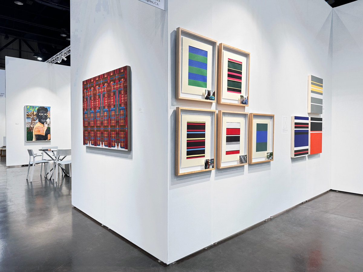 Untitled Houston, 2025, Booth B48 installation view