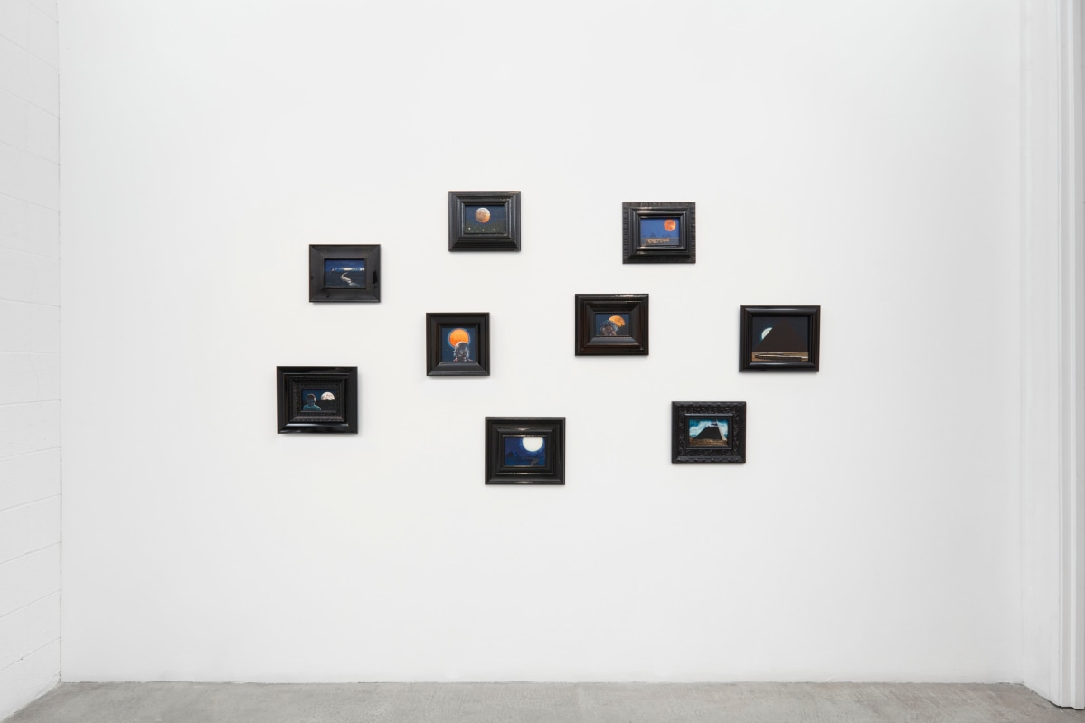 Installation view of Jim Adams: Eternal Witness 