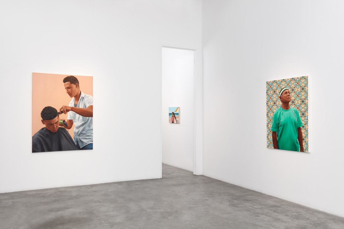 Installation view of Gabriel Sanchez: Mirando Al Mundo 