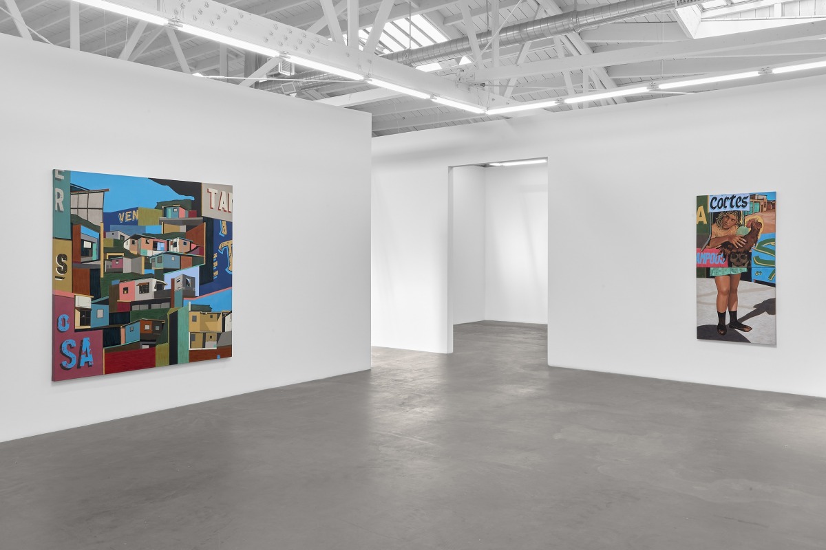 Installation view of HUGO CROSTHWAITE: Ex-voto, on view March 1 – April 5, 2025
