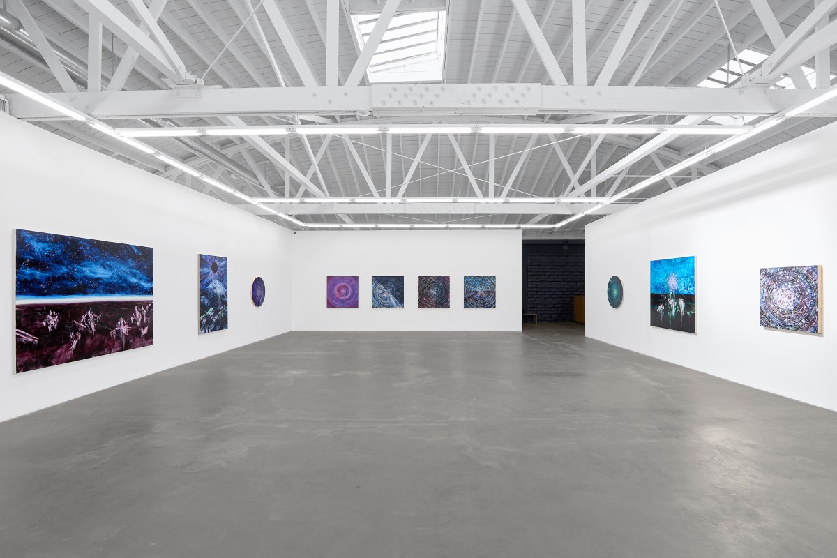 Installation view of&nbsp;LIA HALLORAN: Night Watch, on view November 9 &ndash; December 21, 2024