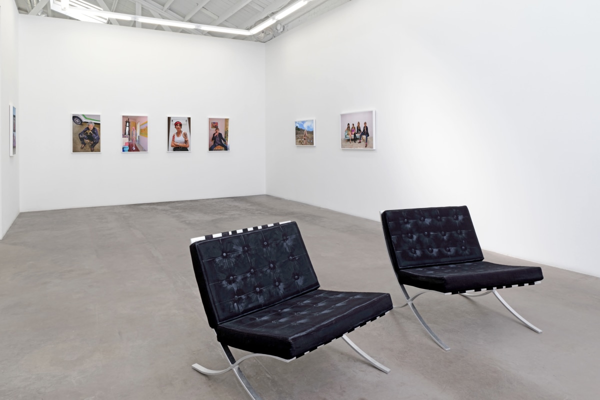 Installation view of Jean Lowe, Light and Space