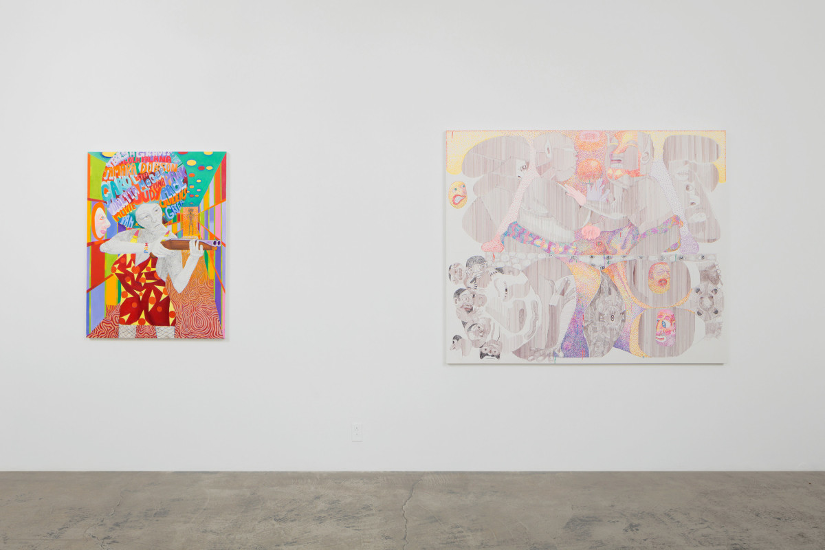 Installation View, Peter Williams: River of Styx