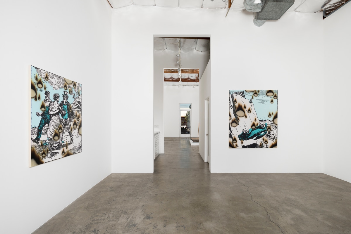 Installation View of Josh Reames: Don't Cross Streams While Trading Horses