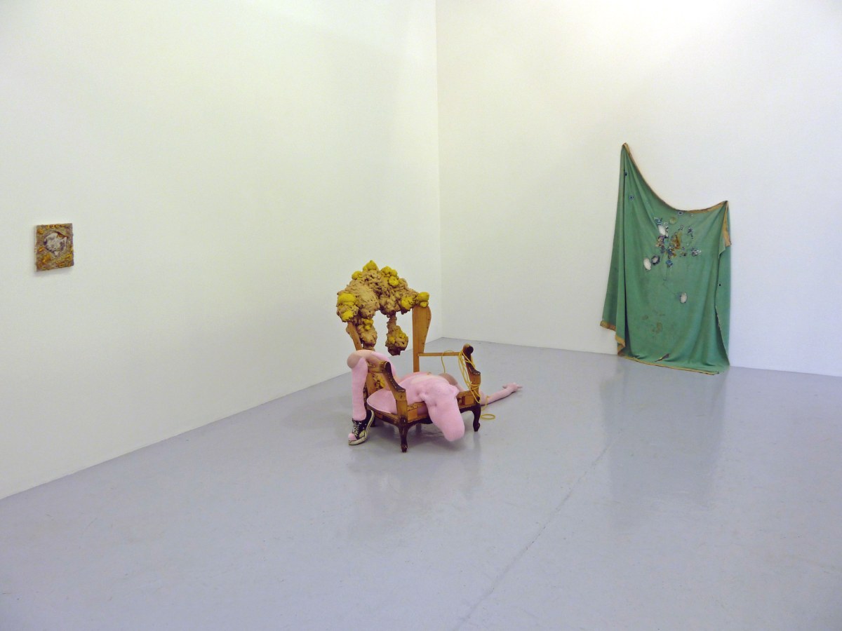 Installation View of we're not here to waste time