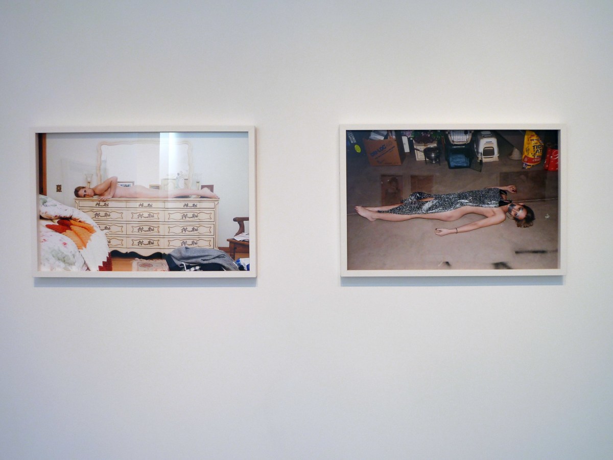 Installation View of Zackary Drucker and Amos Mac: Distance is where your heart is, home is where you hang your heart