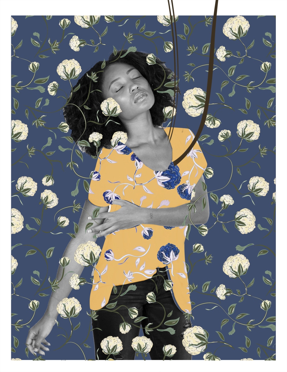 Carla Jay Harris, Desert Cotton Series, Soul, 2018 Archival pigment print 36 x 24 in.