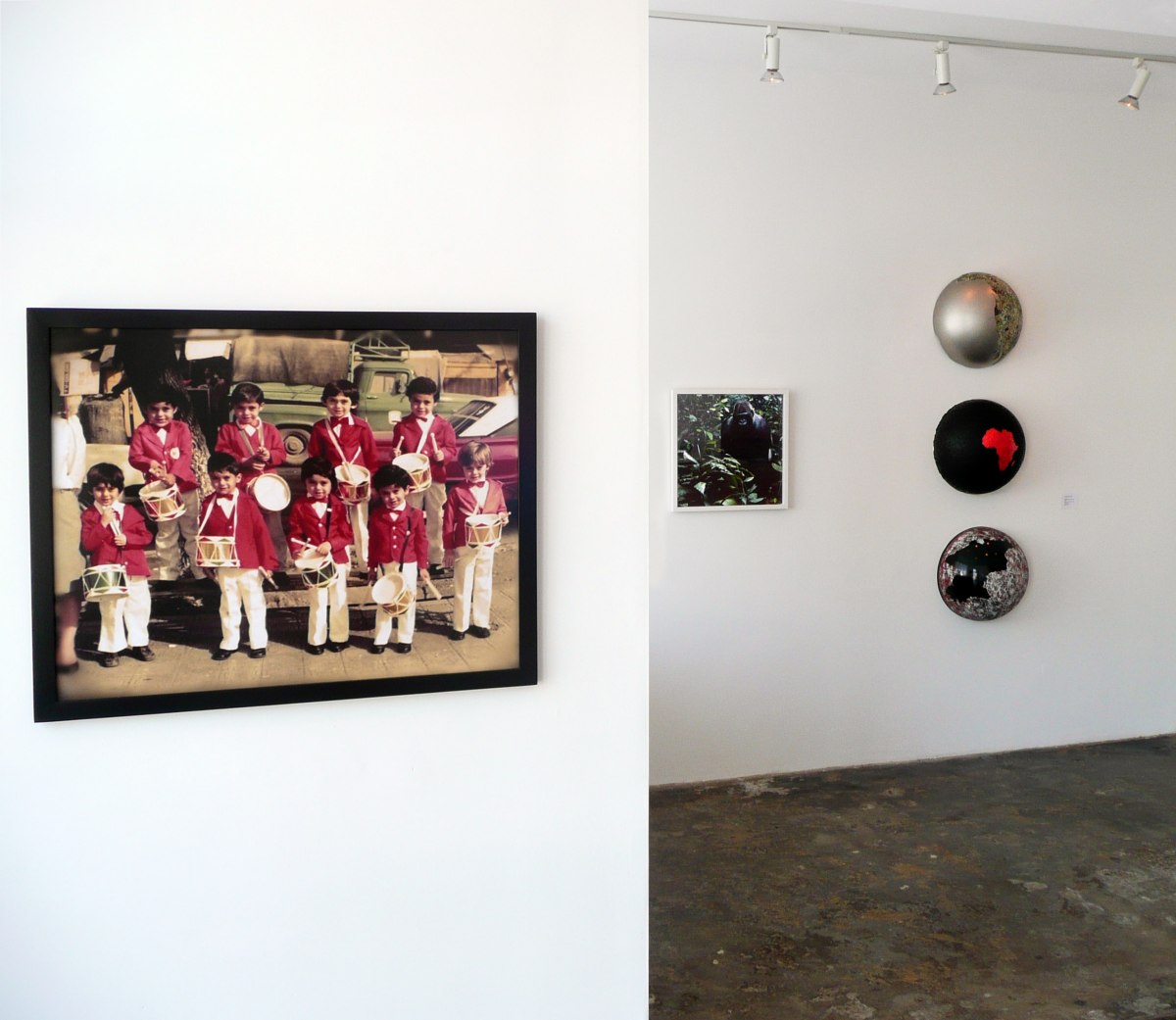 Installation View of SOCIAL CLIMBING Part I: On the Move