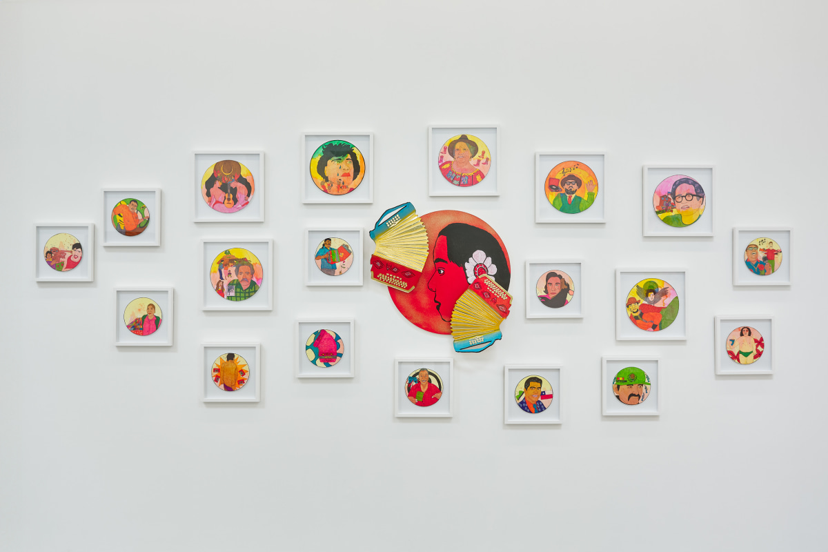 Installation view of KARLA DIAZ: Mujer Valiente y Los Diablitos (Brave Woman and The Little Devils), April 27 - May 8, 2024
