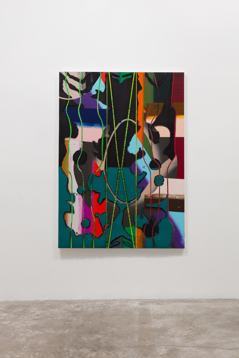 Installation View of Britton Tolliver: Bend To Play