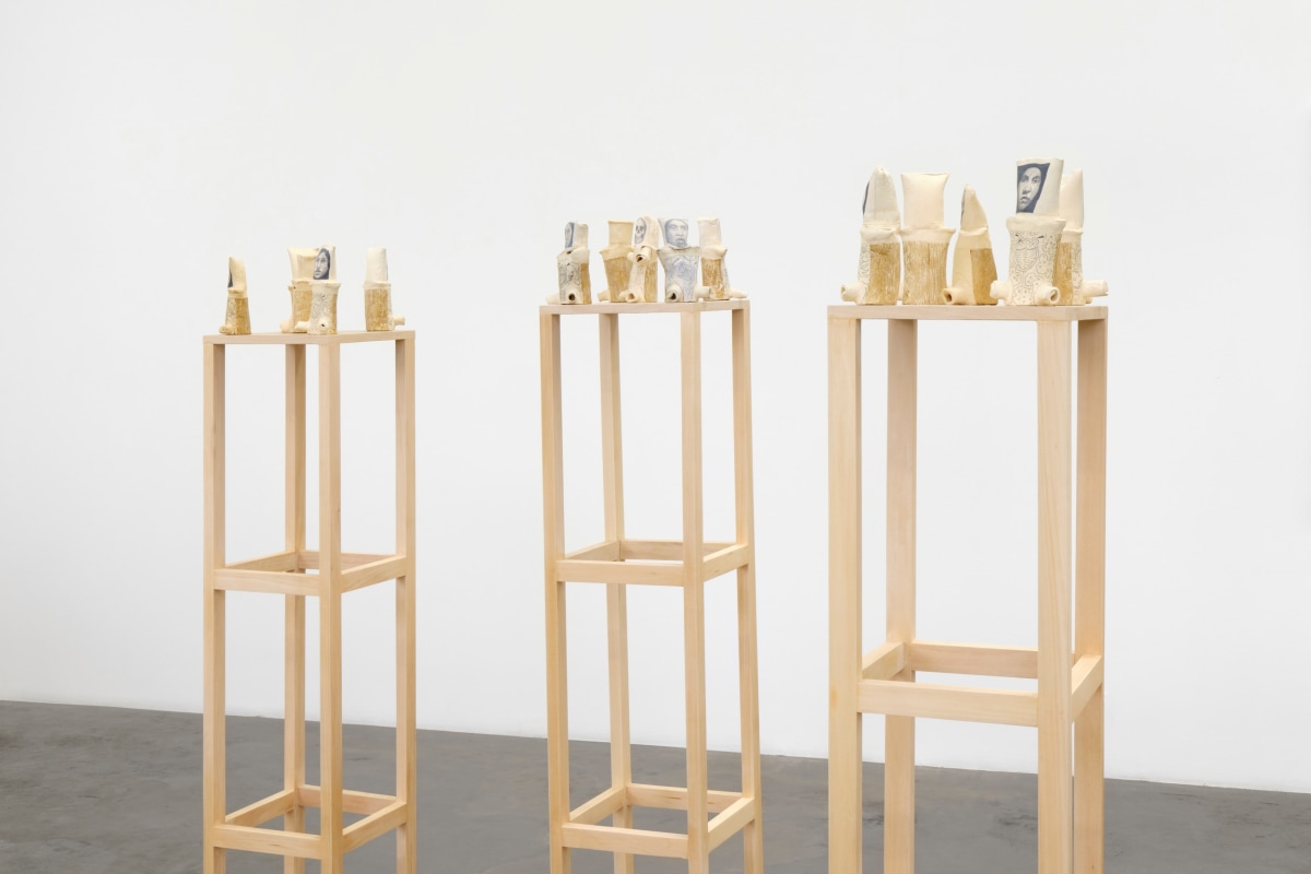 Installation view of Hugo Crosthwaite, Caravan