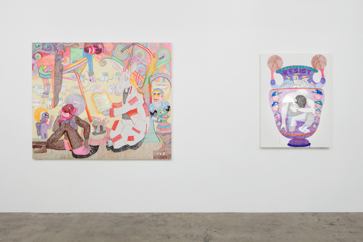 Installation View, Peter Williams: River of Styx
