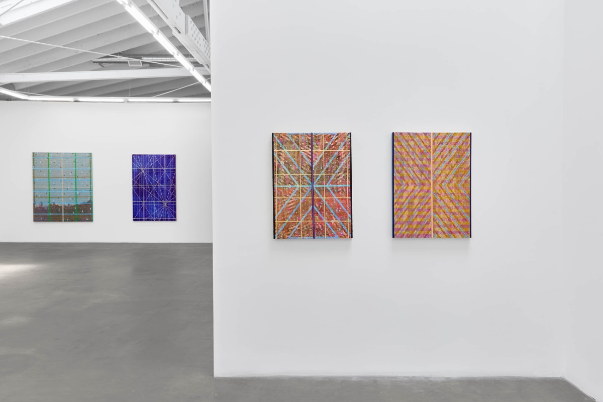 Installation view of KELLEY JOHNSON: Elusive Spaces, on view June 14 – Juy 19, 2025