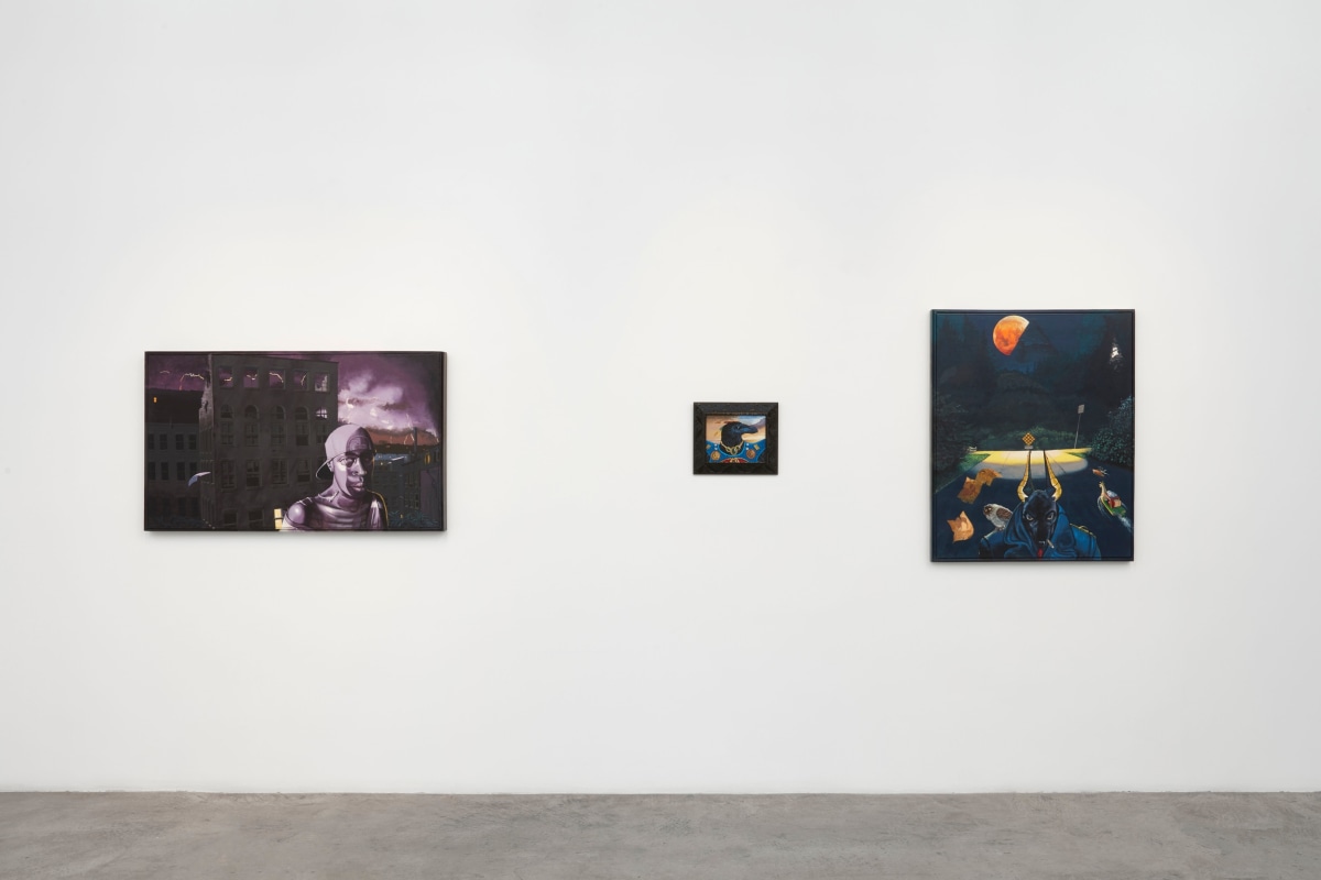 Installation view of Jim Adams: Eternal Witness 