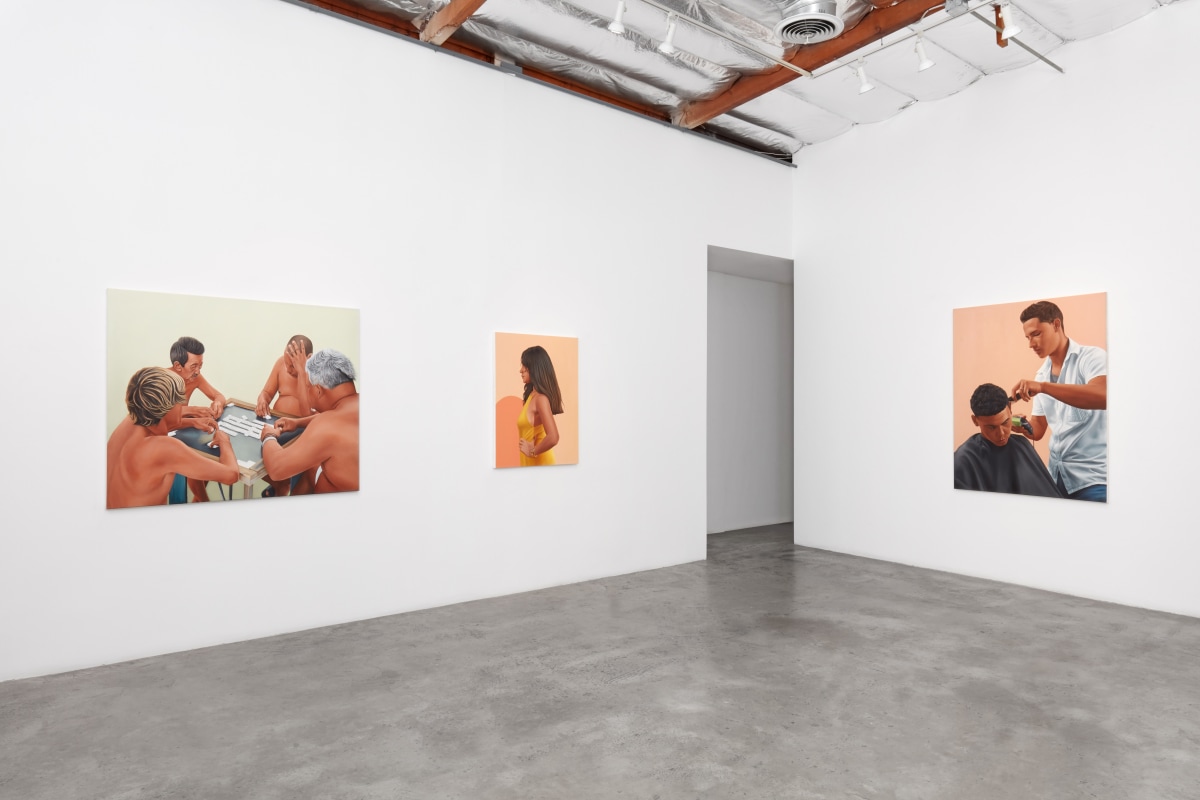 Installation view of Gabriel Sanchez: Mirando Al Mundo 