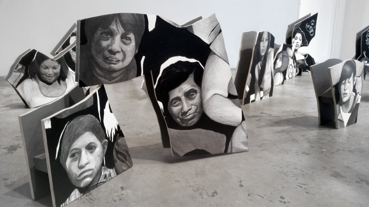 Installation View of Hugo Crosthwaite: Tijuana Radiant Shine
