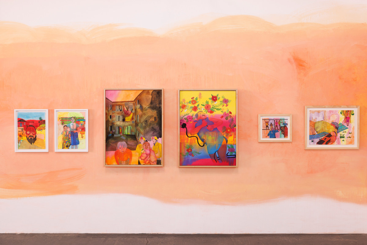 Installation view of&nbsp;Karla Diaz: Wait &lsquo;til Your Mother Gets Home, on view from&nbsp;February 17 - June 22, 2024