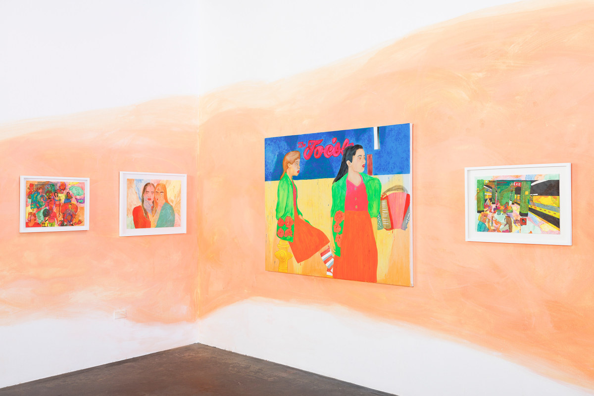 Installation view of&nbsp;Karla Diaz: Wait &lsquo;til Your Mother Gets Home, on view from&nbsp;February 17 - June 22, 2024