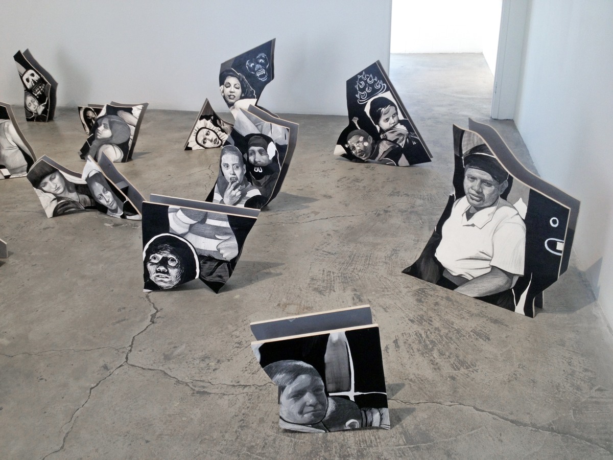 Installation View of Hugo Crosthwaite: Tijuana Radiant Shine