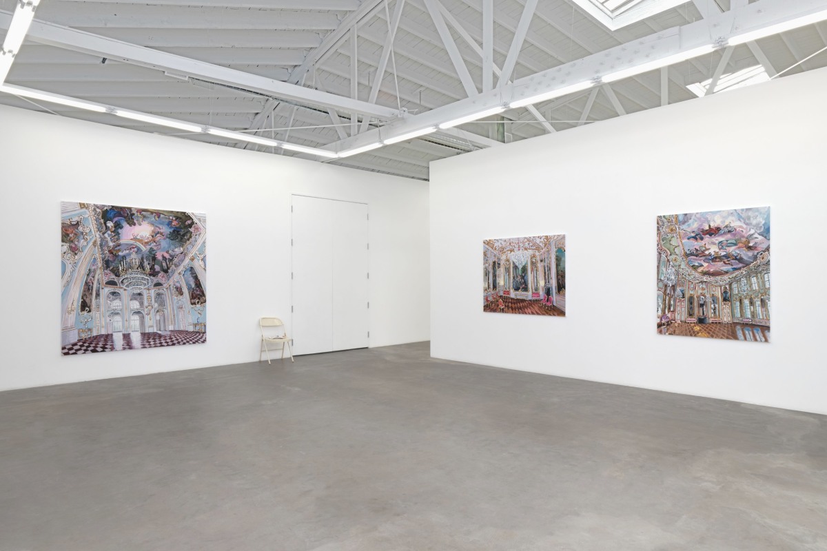 Installation view of Jean Lowe,&nbsp;Light and Space